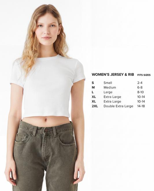 Algeria Baby Crop Tee