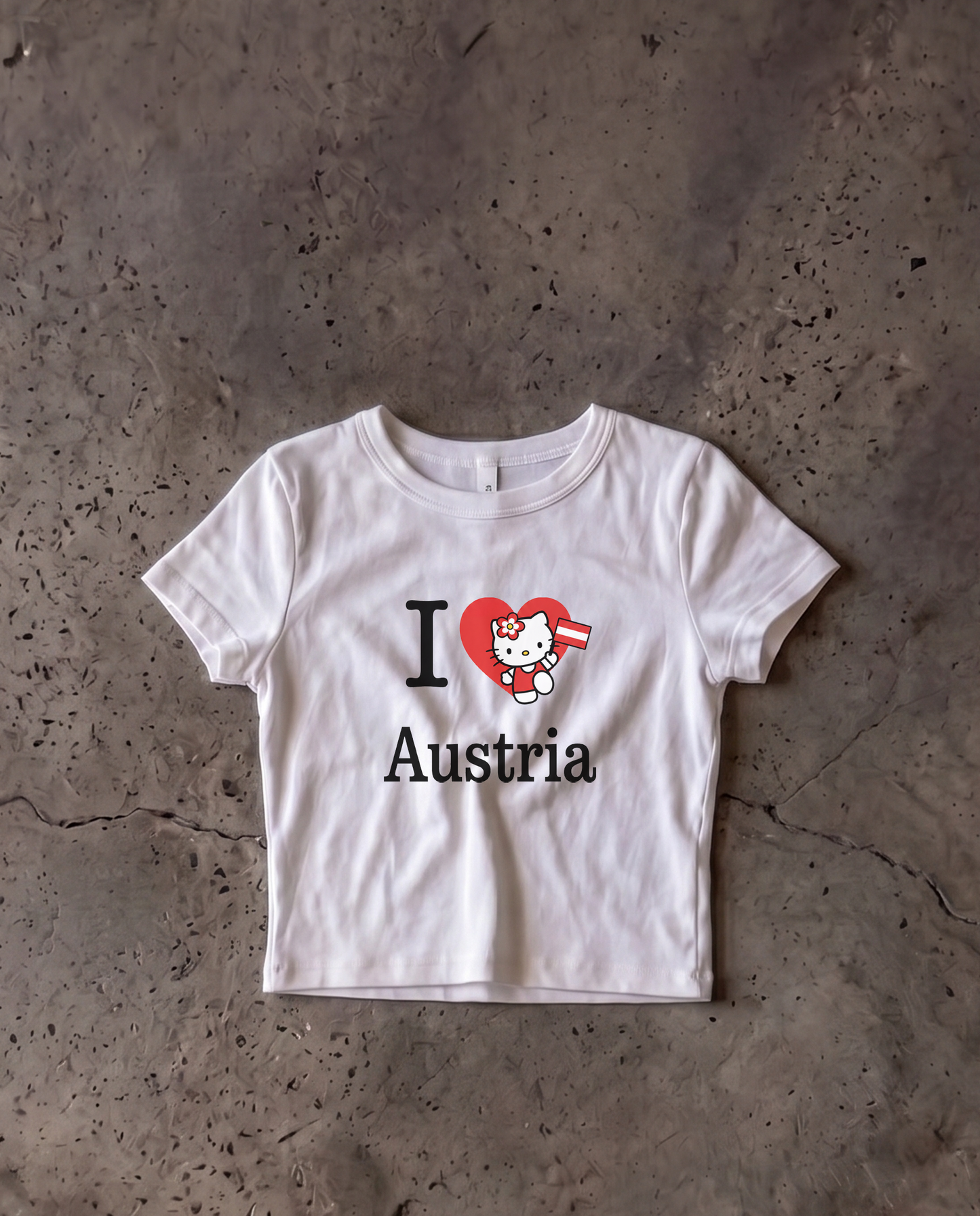 Austria Baby Crop Tee