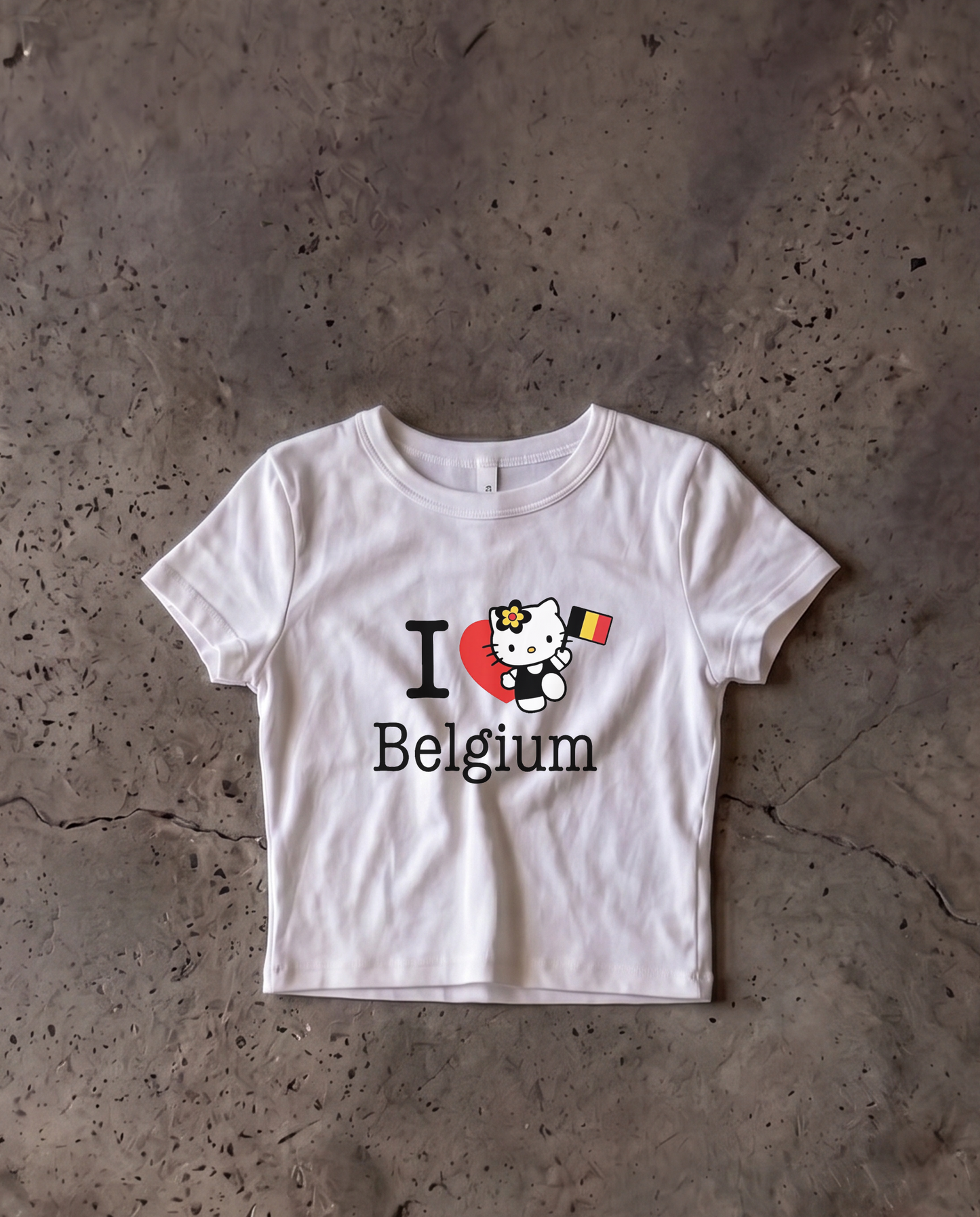 Belgium Baby Crop Tee