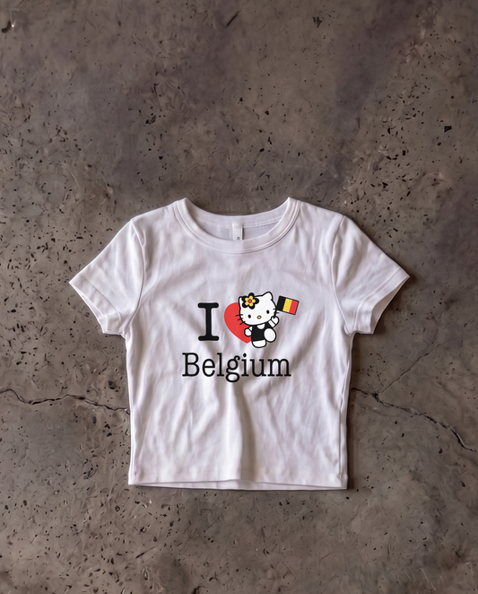 Belgium Baby Crop Tee