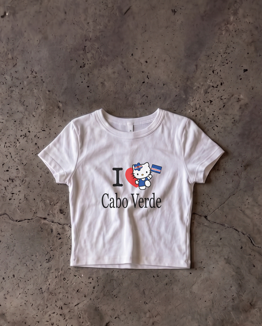 Cabo Verde Baby Crop Tee