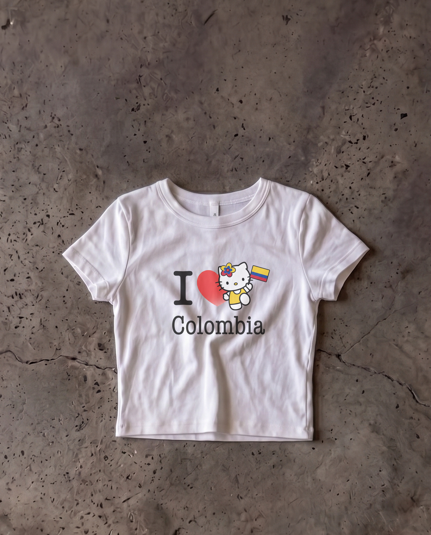 Colombia Baby Crop Tee