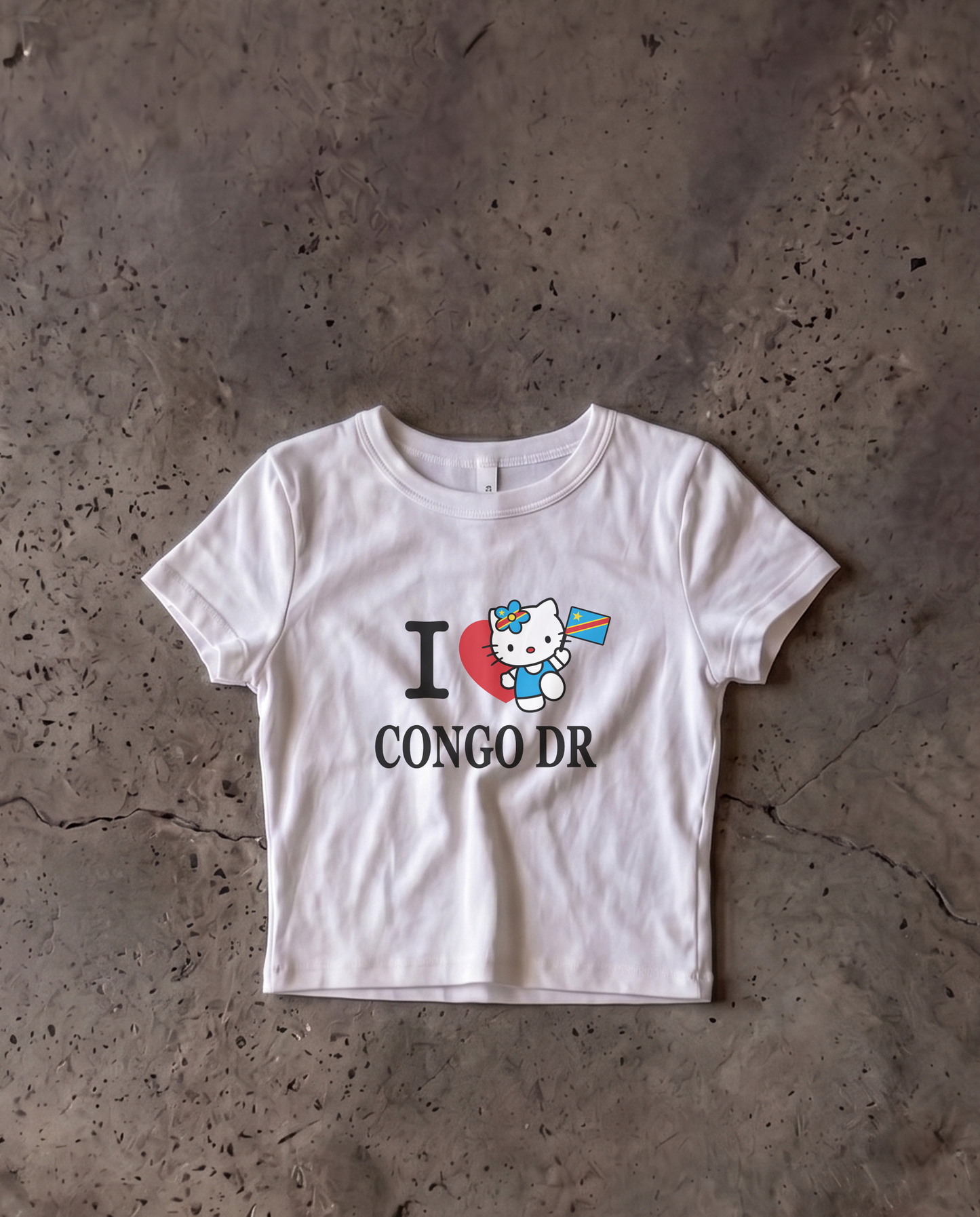 Congo Baby Crop Tee
