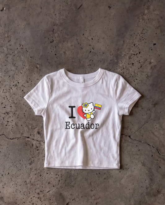 Ecuador Baby Crop Tee