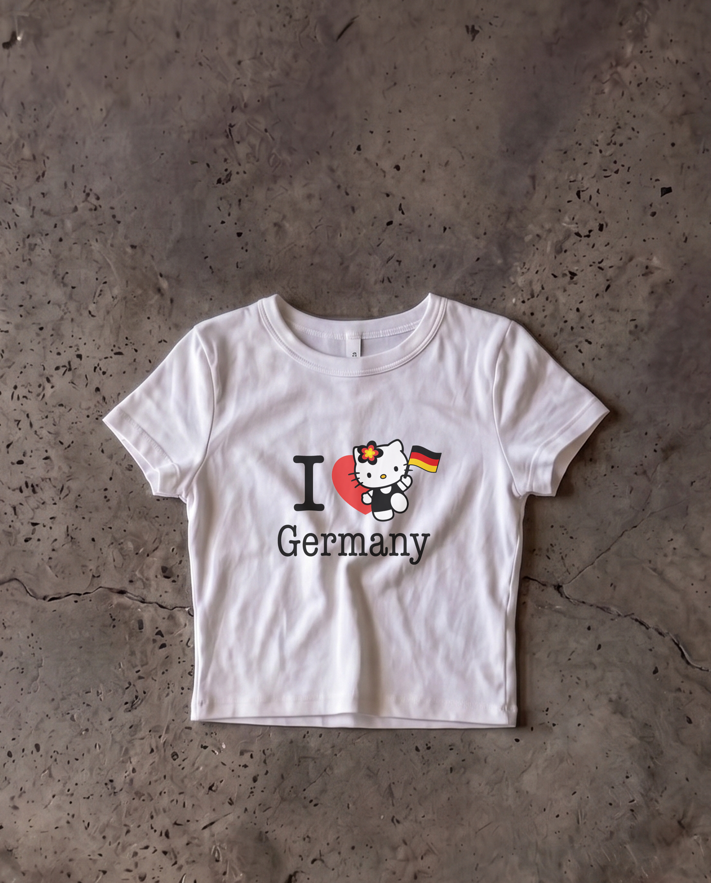 Germany Baby Crop Tee