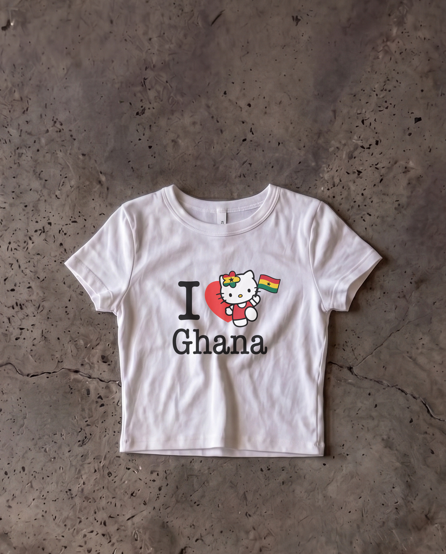 Ghana Baby Crop Tee