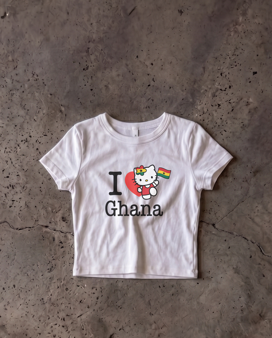 Ghana Baby Crop Tee