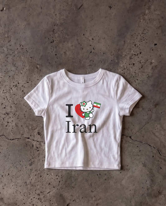 Iran Baby Crop Tee