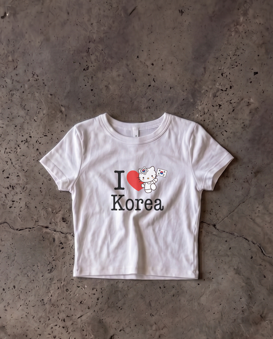 Korea Baby Crop Tee