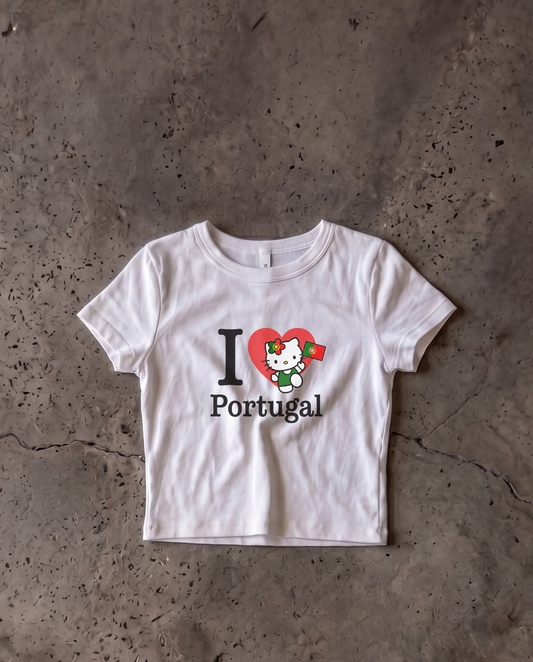 Portugal Baby Crop Tee
