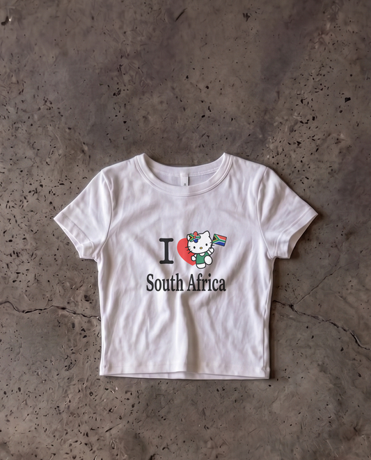 South Africa Baby Crop Tee